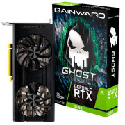 Placa de Vídeo Gainward, GeForce, RTX 3050 Ghost, LHR, 8GB, GDDR6, DLSS, Ray Tracing - NE63050019P1-190AB