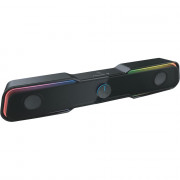 Soundbar Gamer Fortrek Hawk, LED, P2, Alimentação USB, Preto - 73400