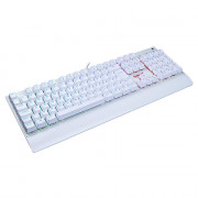 Teclado Mecânico Gamer Redragon Kala K557W, RGB, Switch Outemu MK2 Blue, ABNT2, Branco - K557W-RGB (PT-BLUE)