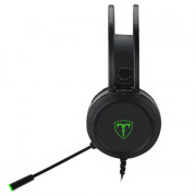 Headset Gamer T-Dagger Ural, Preto e Verde - T-RGH202