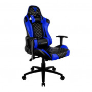 Cadeira Gamer ThunderX3 TGC12, PT/AZ, Preto/Azul