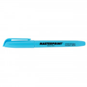 Caneta Marca Texto Azul com Ponta Chanfrada UND Masterprint MP612 Pincel mp 612