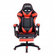 Cadeira Gamer PCTOP SE1006 Racer, Com Altura de Ajuste, Preto e Vermelho - SE1006