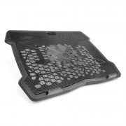 Base para Notebook C3Tech, com Cooler, Preto - NBC-01BK