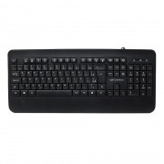 Teclado USB Multimídia C3Tech, Preto - KB-M100BK