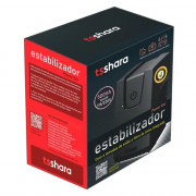 Estabilizador TS Shara Powerest 500VA, 4 Tomadas, Saida 115V, Entrada Bivolt, Preto - 9116