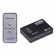 Switch HDMI 5 Entradas 1 Saída Vinik, 1.3V, Com Suporte 3D E 1080p - SWH5-1 (26500)