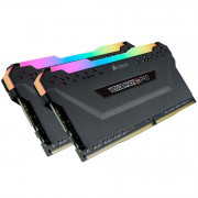 Memória Corsair Vengeance RGB Pro, 16GB (2x8GB), 2666MHz, DDR4, C16, Preto- CMW16GX4M2A2666C16