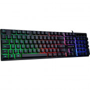 Teclado Gamer Fortrek Blackfire New, Led Rainbow, Teclas Multimídia, Preto - 75857