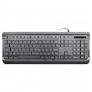 Teclado K-mex Km-e728 USB, Preto, ABNT2 - KME728U0001CB0X