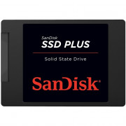 SSD Sandisk Plus, 240GB, SATA, Leitura: 530MB/s e Gravação: 440MB/s - SDSSDA-240G-G26