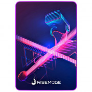 Mousepad Gamer Rise Mode Neon, Medio 210x290mm, Borda Costurada - RG-MP-04-NEO