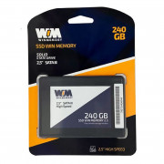 SSD Win Memory, 240GB, SATA, Leitura 520Mb/s, Gravação 540Mb/s, Preto - SWR240G-DS1