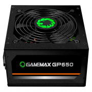 Fonte Gamemax, 650W, 80 Plus Bronze, PFC Ativo, Preto - GP650