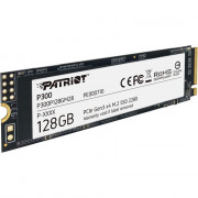 SSD Patriot, P300, 128GB, M.2 2280 NVME PCIE, GEN3 X4, Leitura: 2100MB/s, Gravação: 1100MB/s - P300P128GM28