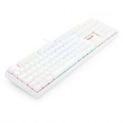 Teclado Mecânico Gamer Redragon Surara Pro RGB Branco, Switch Marrom, ABNT2 - K582W-RGB-PRO (PT-BROWN)