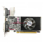 Placa de Vídeo Afox GT 610, NVIDIA GeForce 2GB, DDR3, 64Bit, VGA DVI HDMI - AF610-2048D3L7-V8
