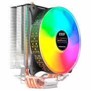 Cooler para Processador K-Mex AC03, Gaming Master, Intel e AMD, ARGB Aura - AC03004300TXBOX