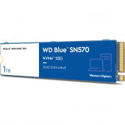 SSD WD Blue SN570, 1TB, M.2 2280, NVMe, Leituras 3500MB/s, 3000MB/s, Azul - WDBB9E0010BNC-WRSN