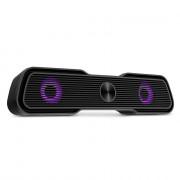 Soundbar Gamer Multi, Audio 2.0, 15W RMS, LED, USB/P2,Plug And Play, Preto - SP953