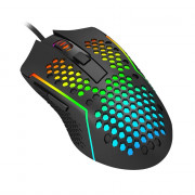 Mouse Gamer Redragon Reaping, RGB, 6 Botões, 12400 DPI, Black - M987-K