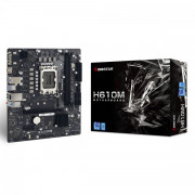 Placa Mãe Biostar H610MH, Intel LGA 1700, mATX, DDR4, M.2 NVME