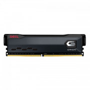 Memória Geil Orion, 8GB 3200MHz, DDR4, Gray, Vermelho - GAOG48GB3200C22SC