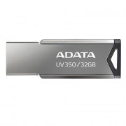 Pen Drive Adata 64GB UV350, USB 3.2, Metal - AUV350-64G-RBK