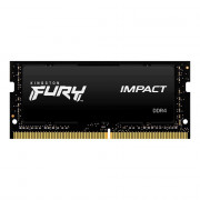 Memória Para Notebook Kingston Fury Impact, 16GB, 3200MHz, DDR4, CL20, Preto - KF432S20IB/16