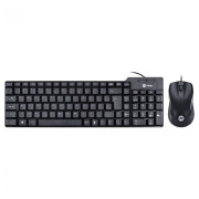 Kit Teclado e Mouse Vinik, Dynamic, USB, 1000DPI, Cabo 1.80 Metros, Preto - CD100 (35555)