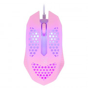Mouse USB Óptico Geek Pro Series Maxprint, Rosa - 60000126