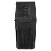 Gabinete Gamer Aerocool ATX Trinity Mini V1, Lateral em Vidro Temperado, Preto - 73880