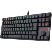 Teclado Mecânico Gamer Redragon APS, RGB, Switch Redragon Brown, ABNT2, Preto, Low Profile - K607 RGB (PT-BROWN)