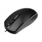 Mouse Maxprint Universitario, 3 Botões, 1200DPI, Preto - 60000134