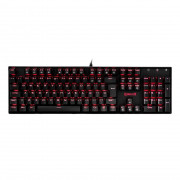 Teclado Mecânico Gamer Redragon Mitra, Switch Outemu Red, Led Red, ABNT2, Preto - K551-1 (PT-RED)