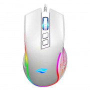 Mouse Gamer C3Tech, USB, Ravage, Led RGB, Branco - MG-720WH