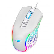 Mouse Gamer C3Tech, USB, Ravage, Led RGB, Branco - MG-720WH
