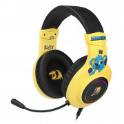 Headset Gamer Redragon Brancoala, RGB, Preto - B260RGB