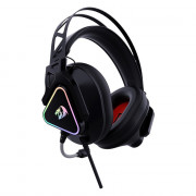 Headset Gamer Redragon Cadmu, RGB, Som Surround 7.1, Drivers 53mm, USB, Preto - H370