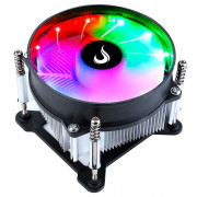 Cooler para Processador Gamer Rise Mode X4, LED Rainbow, Intel, 90mm, Preto - RM-ACX-04-RGB