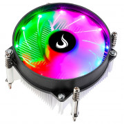 Cooler para Processador Gamer Rise Mode X4, LED Rainbow, Intel, 90mm, Preto - RM-ACX-04-RGB