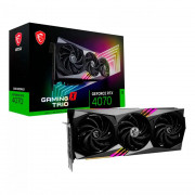 Placa de Vídeo MSI NVIDIA GeForce RTX 4070 Gaming X Trio, 12GB, GDDR6X, DLSS, Ray Tracing - 912-V513-064