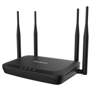 Roteador Wireless Intelbras GF 1200 S 1200MBPS, Giga WI-FI 5, Com 4 Antenas, AC 1200, Preto - 4750017