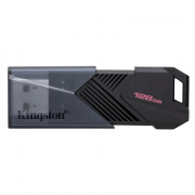 Pen Drive DataTraveler Exodia 128GB Onyx Kingston, USB 3.2, Preto - DTXON/128GB