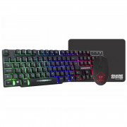 Kit Gamer K-Mex, Teclado KM52 + Mouse M340 + Mousepad FX-X2218, Preto - B3KM5229M340B0X