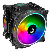 Cooler para Processador Gamer Rise Mode Winter, 120mm, ARGB, Intel e AMD, Preto - RM-ACW-01-ARGB