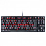 Teclado Gamer Mecânico PCYes TKL Neron, Switch Outemu Blue, Led Vermelho, Black - PNOHBLV