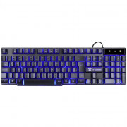 Teclado Gamer Vinik VX Hydra, LED Azul, Preto, ABNT2 - GT700