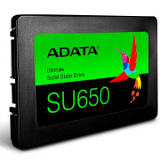 SSD Adata SU650, 512GB, SATA, Leitura: 520MB/s e Gravação: 450MB/s, Preto - ASU650SS-512GT-R