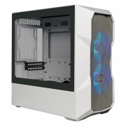 Gabinete Gamer Cooler Master MasterBox TD300 MESH, ARGB, Mini Tower, Com FAN, Lateral em Vidro, Branco - TD300-WGNN-S00